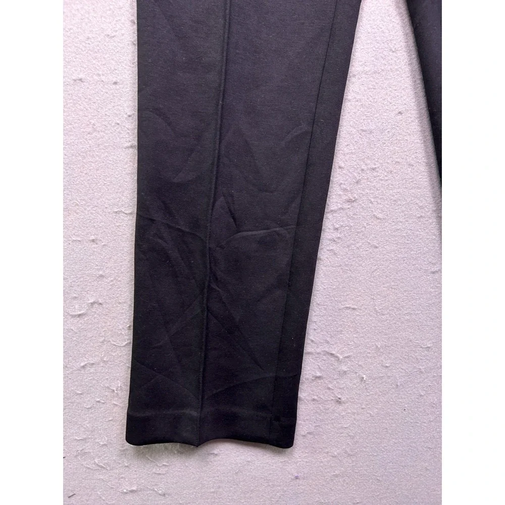 Ann Taylor Pants Double Knit Polyester Viscose Black Size 8 Womens